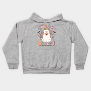 Halloween for women Cute but creepy Kids Hoodie